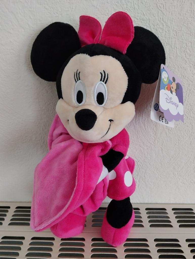Disney originele knuffel/peluche Minnie Mouse 35cm, Ophalen of Verzenden, Nieuw