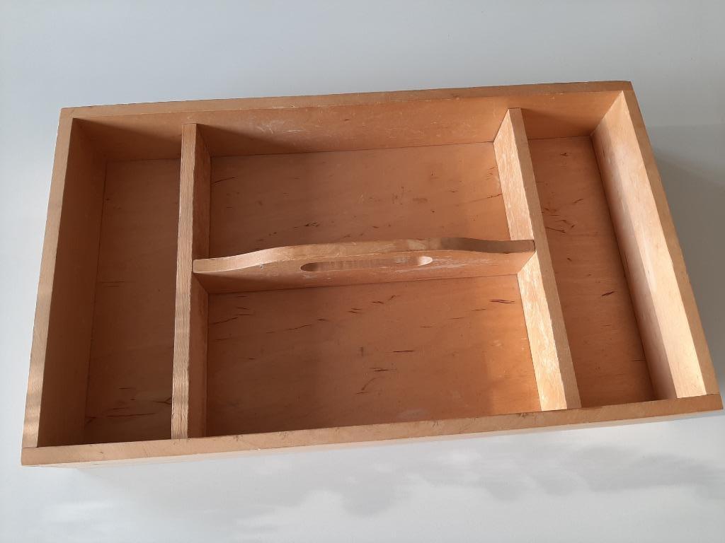 HOUTEN BESTEKDOOS, Ophalen