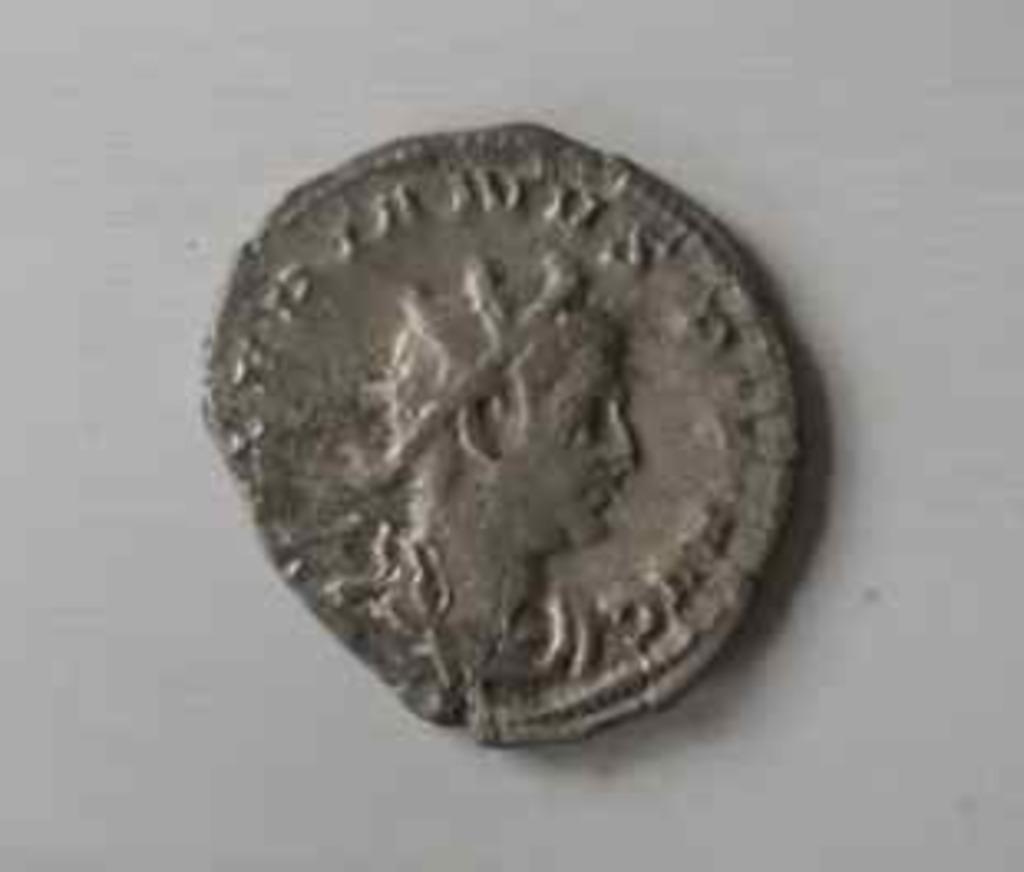 Monnaie romaine en argent  (à identifier), Ophalen of Verzenden