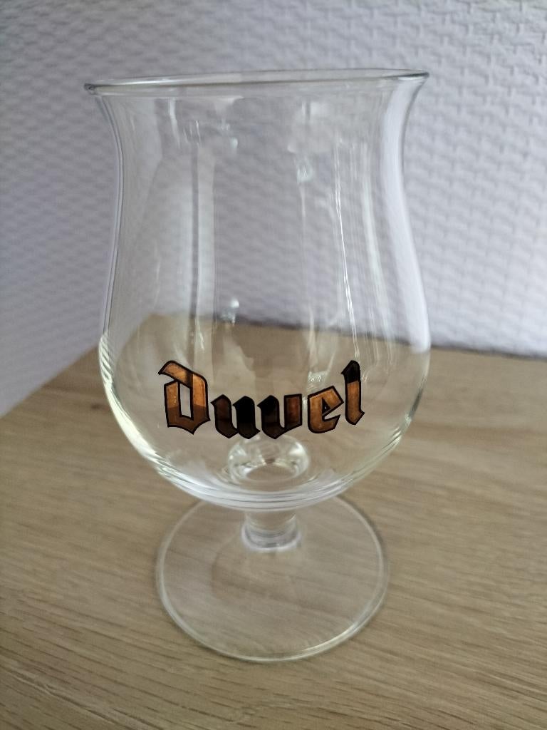 Duvelglas. 16,5 cl. Gouden letters, Ophalen of Verzenden, Zo goed als nieuw, Glas of Glazen, Duvel