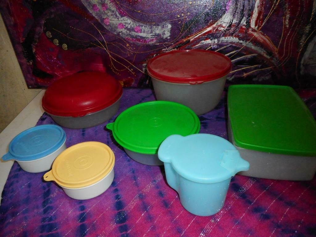 verschillende "tupperware", Huis en Inrichting, Ophalen of Verzenden, Zo goed als nieuw, Groen, Bus of Trommel