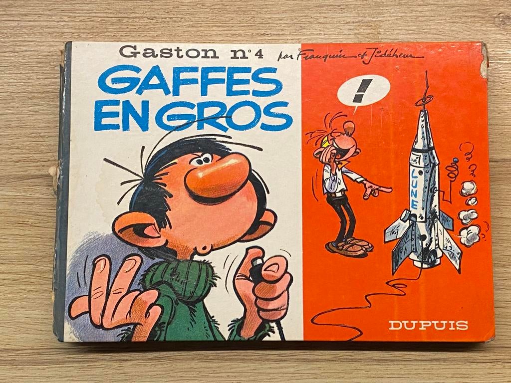 Gaffes en gros, Gaston n*4, Dupuis, Édition Originale, Enlèvement ou Envoi, Une BD, Utilisé, Franquin