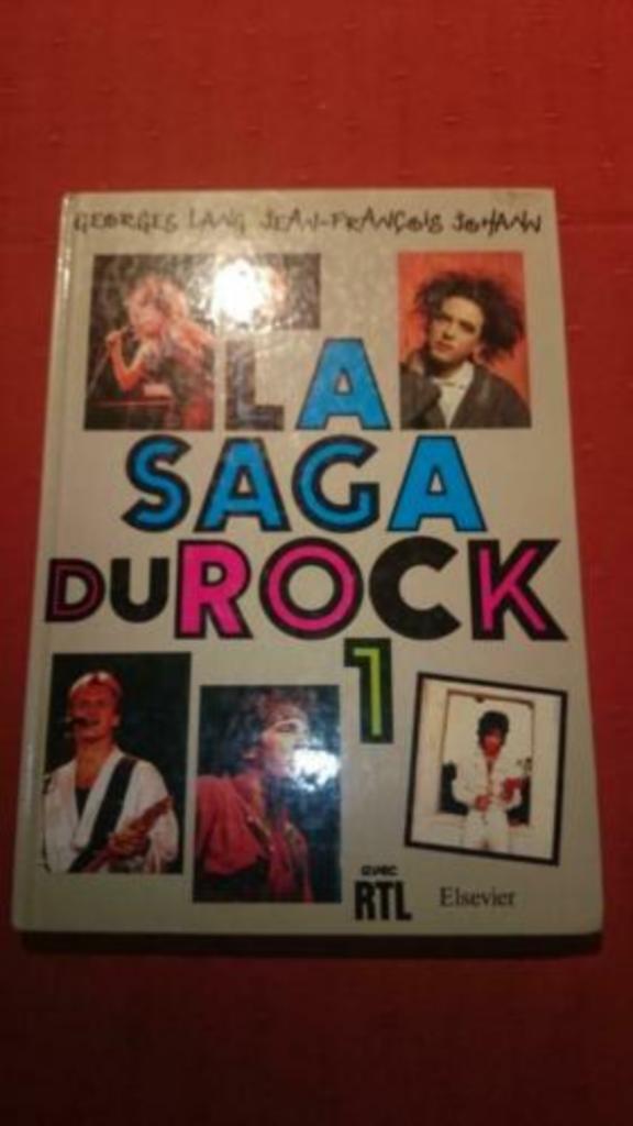 La saga du Rock 1 RTL 1986 avec dédicace de Georges Lang, Enlèvement ou Envoi, Utilisé