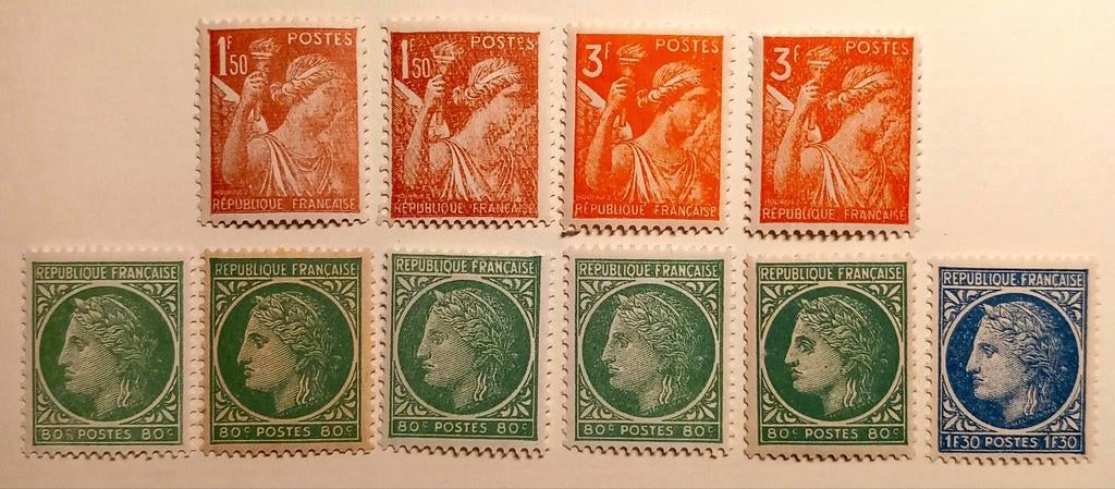 FRANCE 1944 Iris et Mercure MNH **, Enlèvement ou Envoi, Non oblitéré