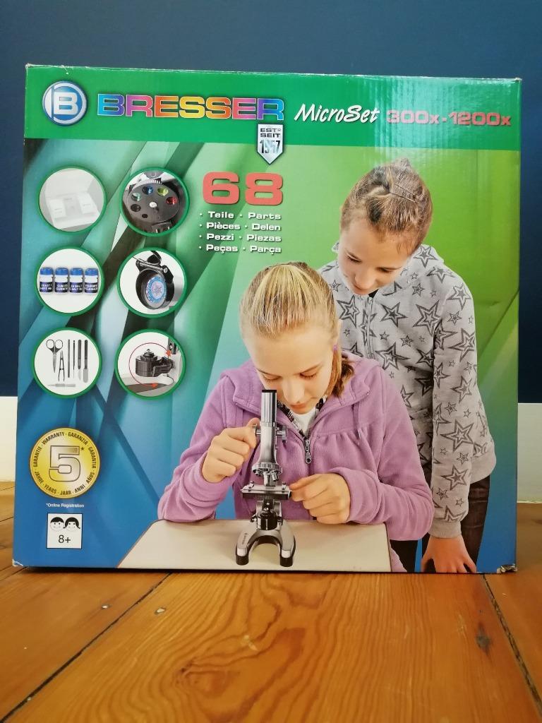 Microscoop BRESSER 300x-1200x, Ophalen of Verzenden, Zo goed als nieuw, Ontdekken