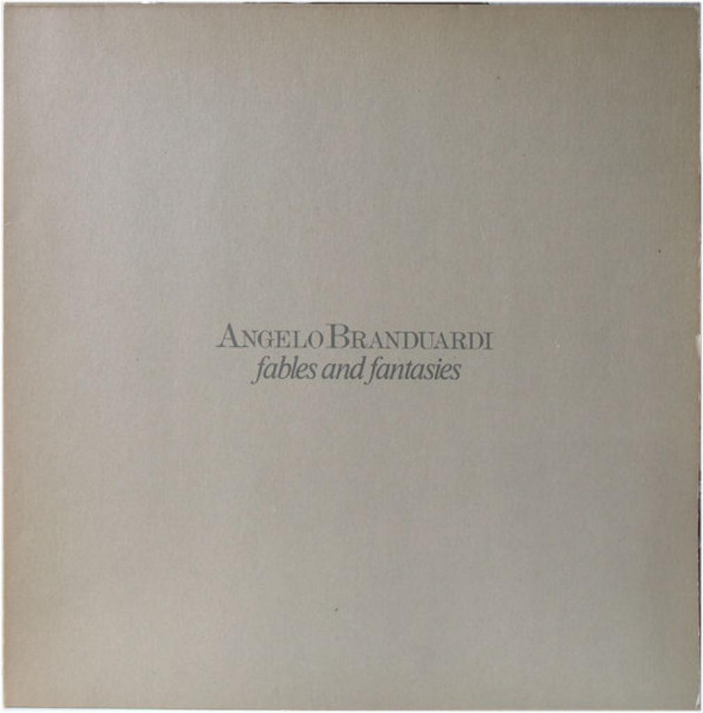 LP Angelo Branduardi – Fables And Fantasies - 1979, Ophalen of Verzenden, Gebruikt, 12 inch