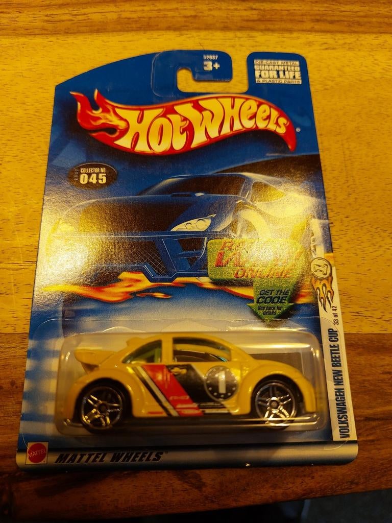 hot wheels vw beetle cup first editions, Enlèvement ou Envoi, Neuf, Voiture, Autres marques