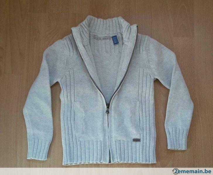 Lot de 3 pulls Okaidi - 5 ans / 108cm, Garçon, Enlèvement ou Envoi, Comme neuf, Pull ou Veste
