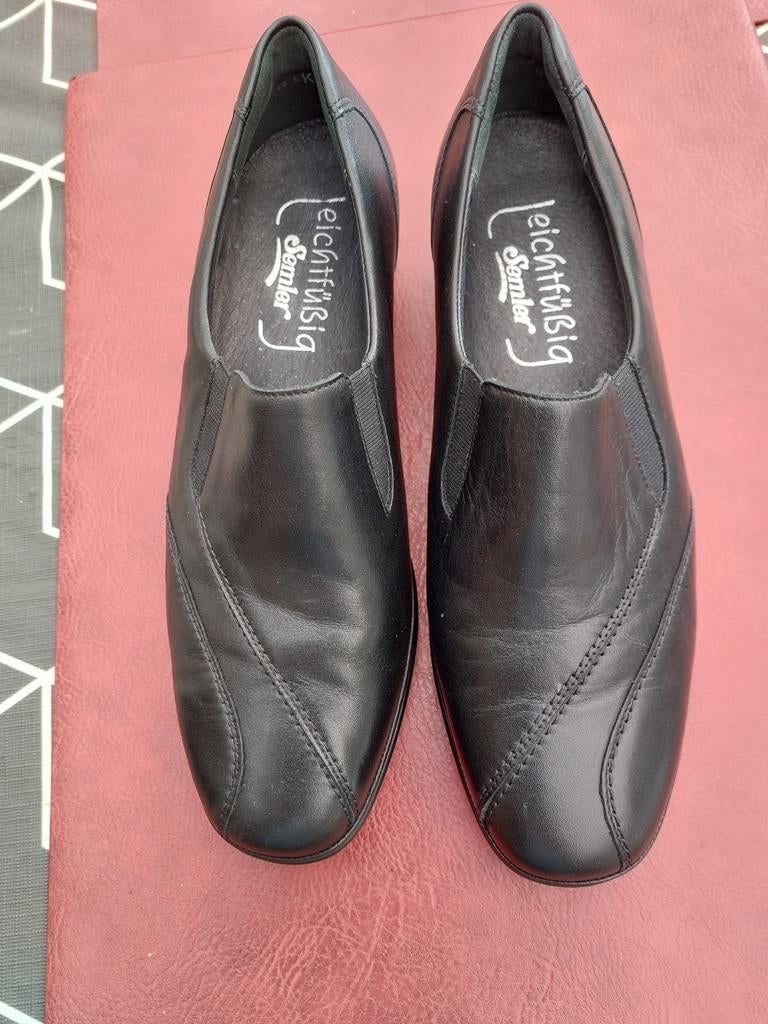 Damesschoenen, maat 39,5, merk Semler, kleur zwart., Kleding | Dames, Schoenen, Ophalen, Zo goed als nieuw, Zwart