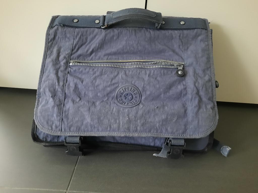 boekentas Kipling, Handtassen en Accessoires, Tassen | Schooltassen, Gebruikt, Blauw, Aktetas of Boekentas, 40 tot 50 cm