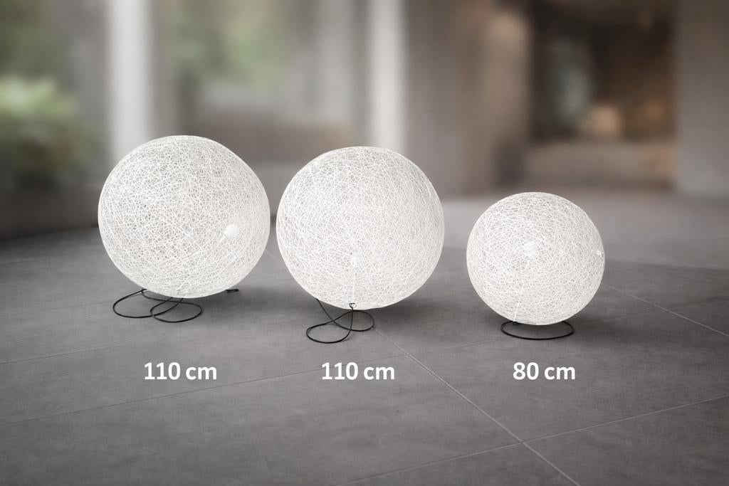 3 x hanglamp merk Moooi - goede staat - zeer groot, Enlèvement
