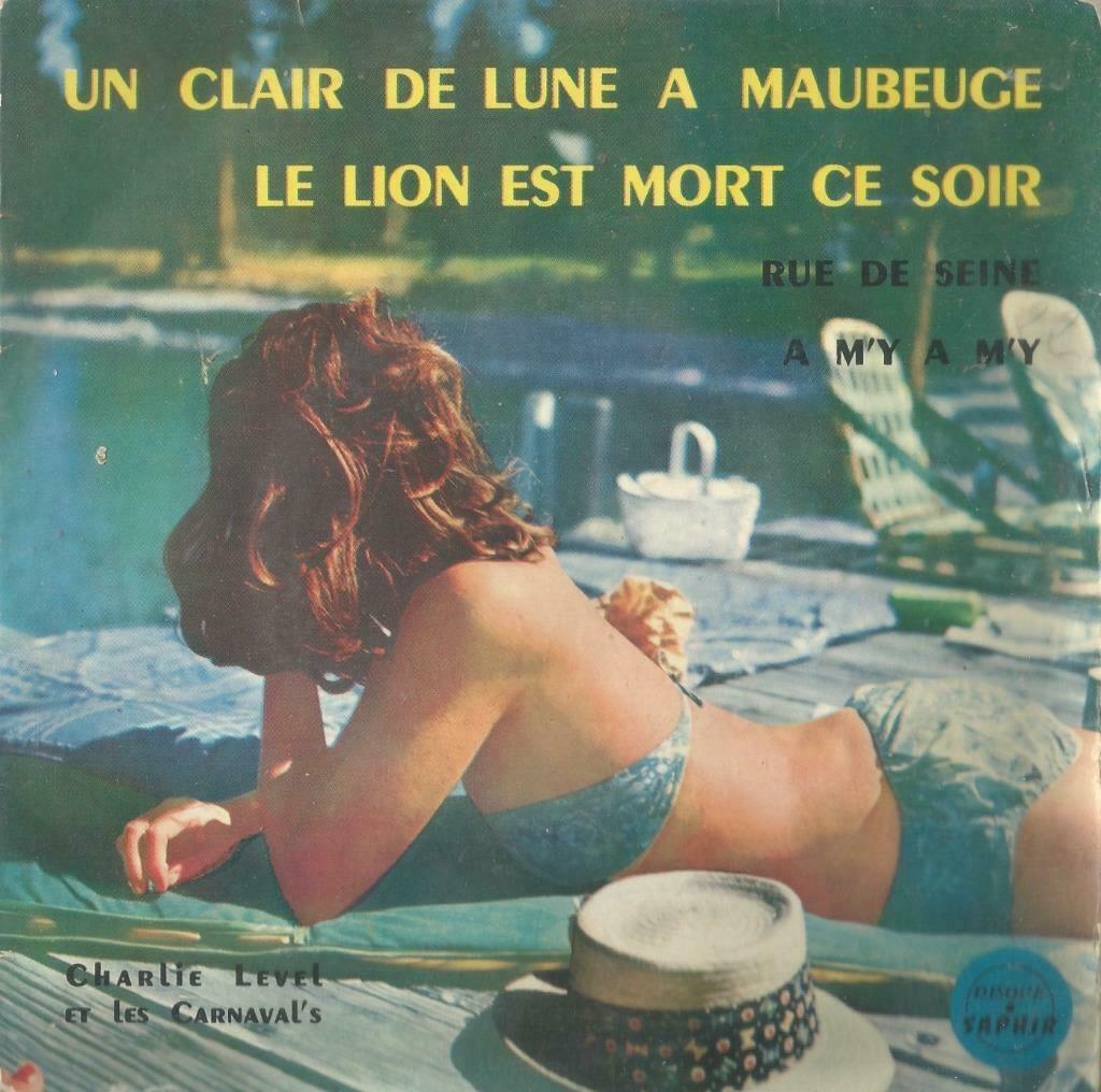 Charlie Level – Un clair de lune a Maubeuge / Rue de Seine +, Gebruikt, 7 inch, Ophalen of Verzenden, Pop