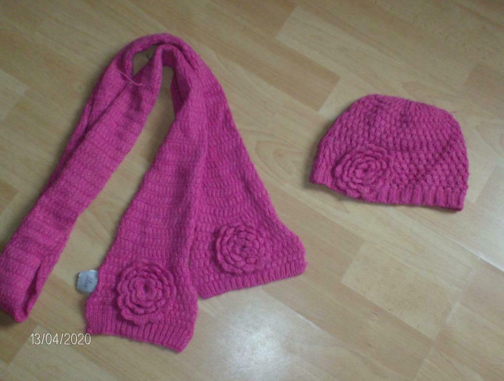 SJAAL ROZE + MUTS MERK LILAS, Enlèvement ou Envoi, 110 à 116, Ensemble, Utilisé