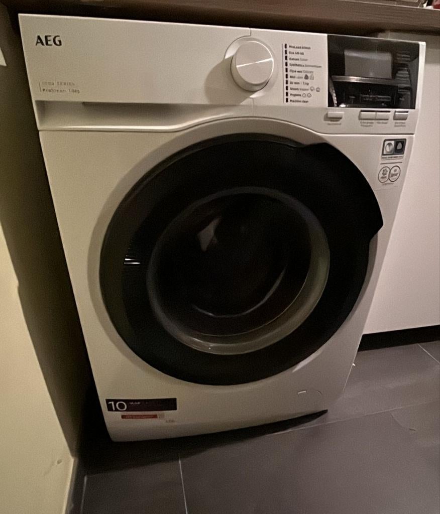 AEG 7000 SERIE PROSTEAM 8KG wasmachine, Ophalen, Zo goed als nieuw, 85 tot 90 cm, Energieklasse A of zuiniger