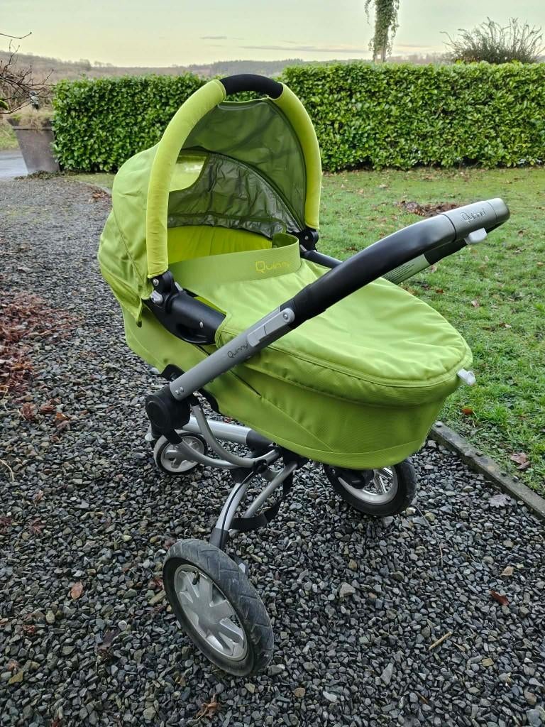 Poussette Quinny verte avec nacelle, Poussette combi, Avec nacelle, Quinny, Enlèvement
