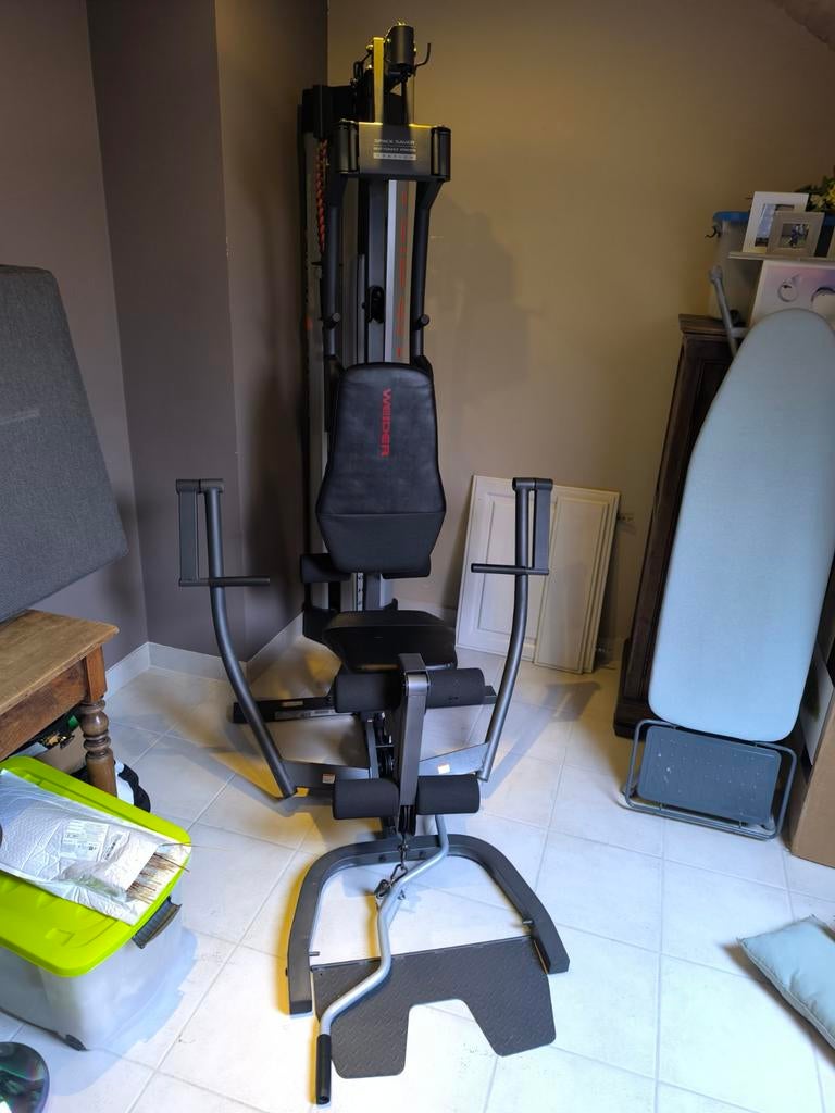 Fitness toestel weider, Ophalen
