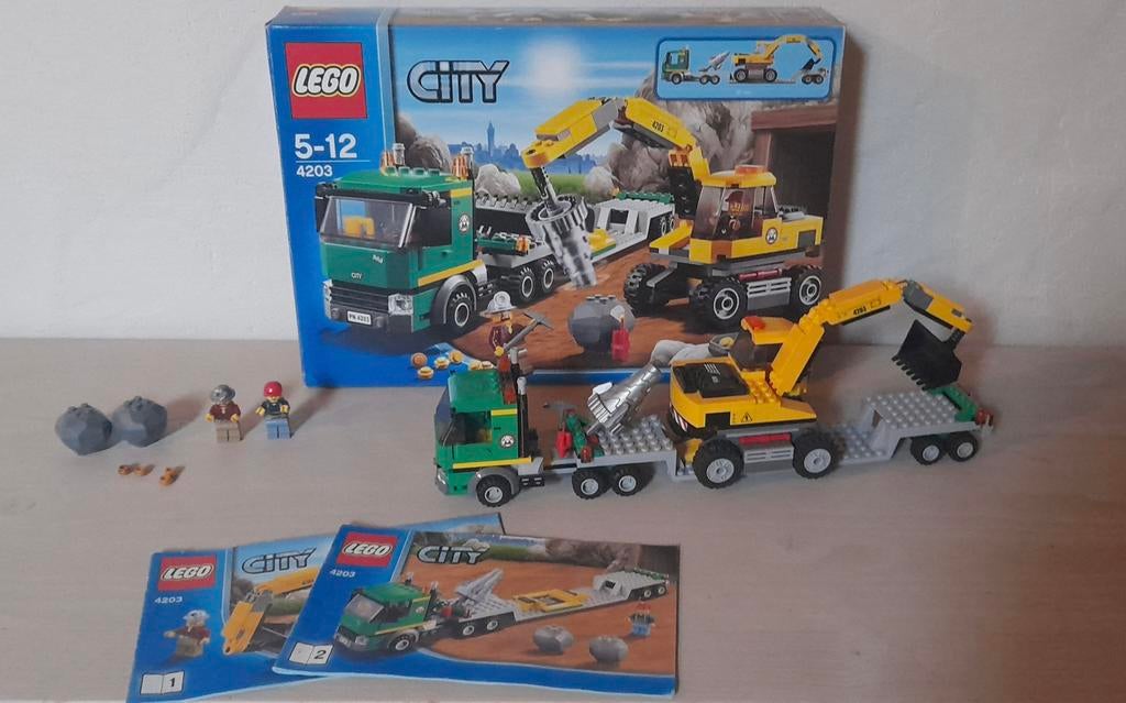 Lego city 4203, Ophalen, Gebruikt, Complete set, Lego