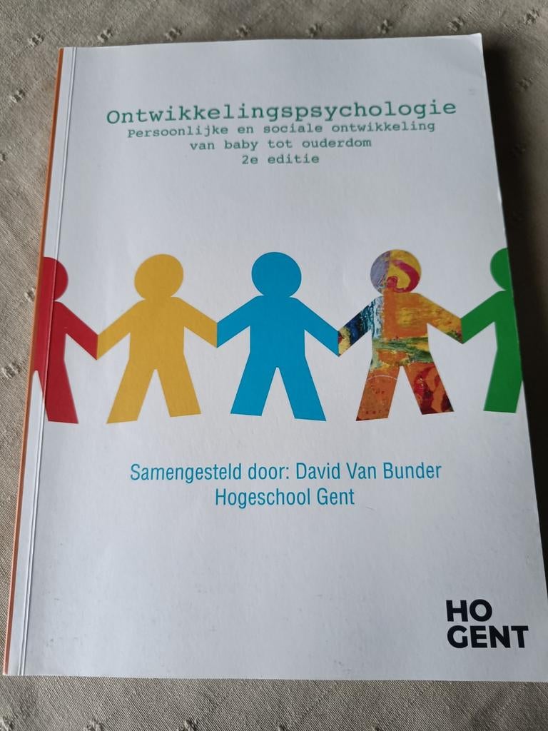 Ontwikkelingspsychologie HO Gent, Boeken, Studieboeken en Cursussen, Ophalen of Verzenden, Zo goed als nieuw