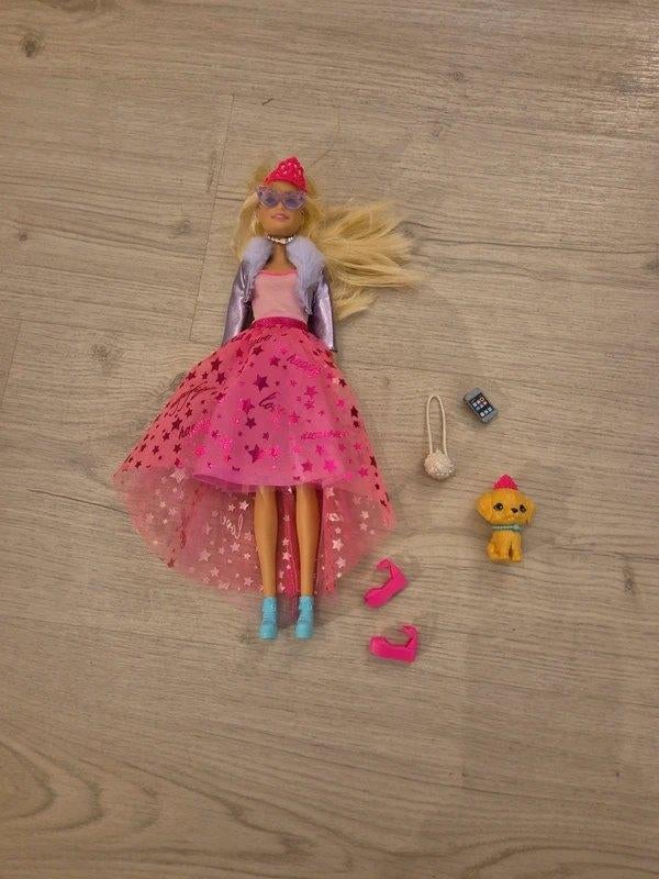 L'aventure de la princesse Barbie, Enlèvement, Utilisé, Barbie