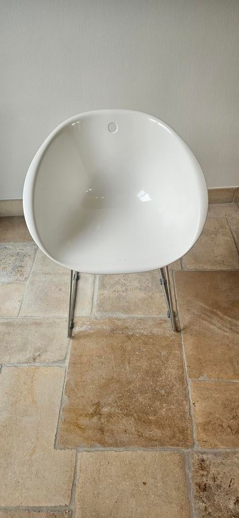 Set 6 witte stoelen Pedrali Gliss 920, Ophalen, Wit