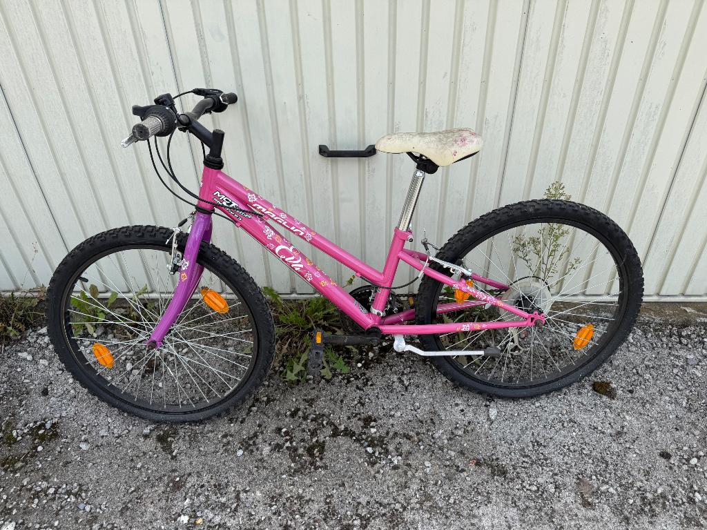 Vélo enfant, Ophalen