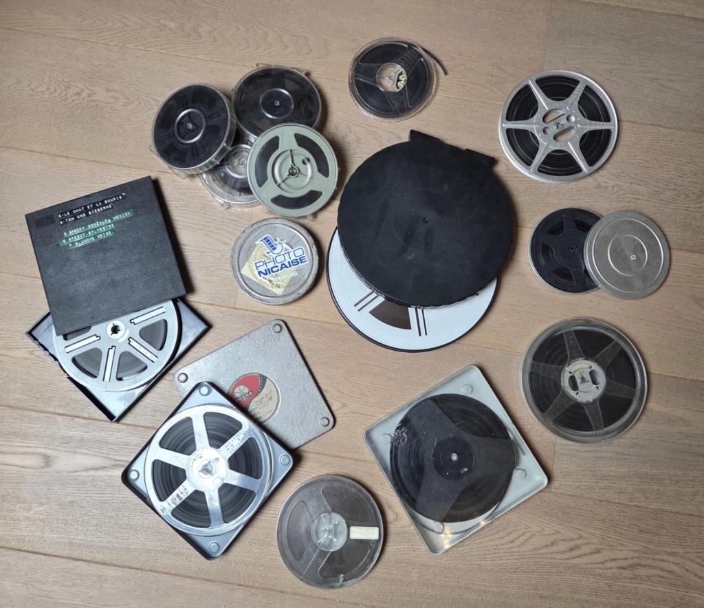 Set van 15 oude 8 mm films, Audio, Tv en Foto, Filmrollen, Ophalen of Verzenden