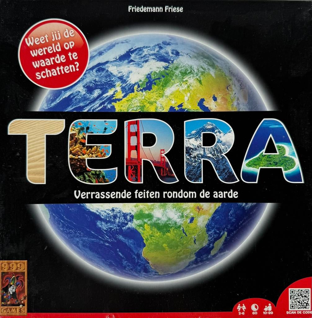 Terra (bordspel), Vijf spelers of meer, Ophalen of Verzenden, Zo goed als nieuw, 999 Games