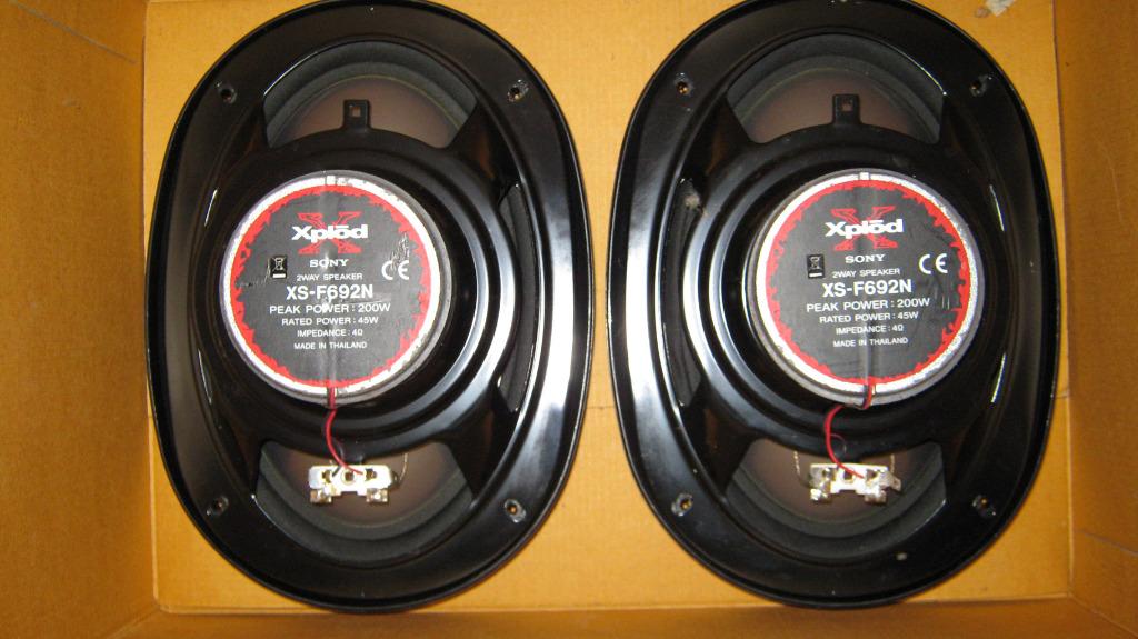 SONY XPLOD Série XS-F 692 N ( 200W ), Ophalen