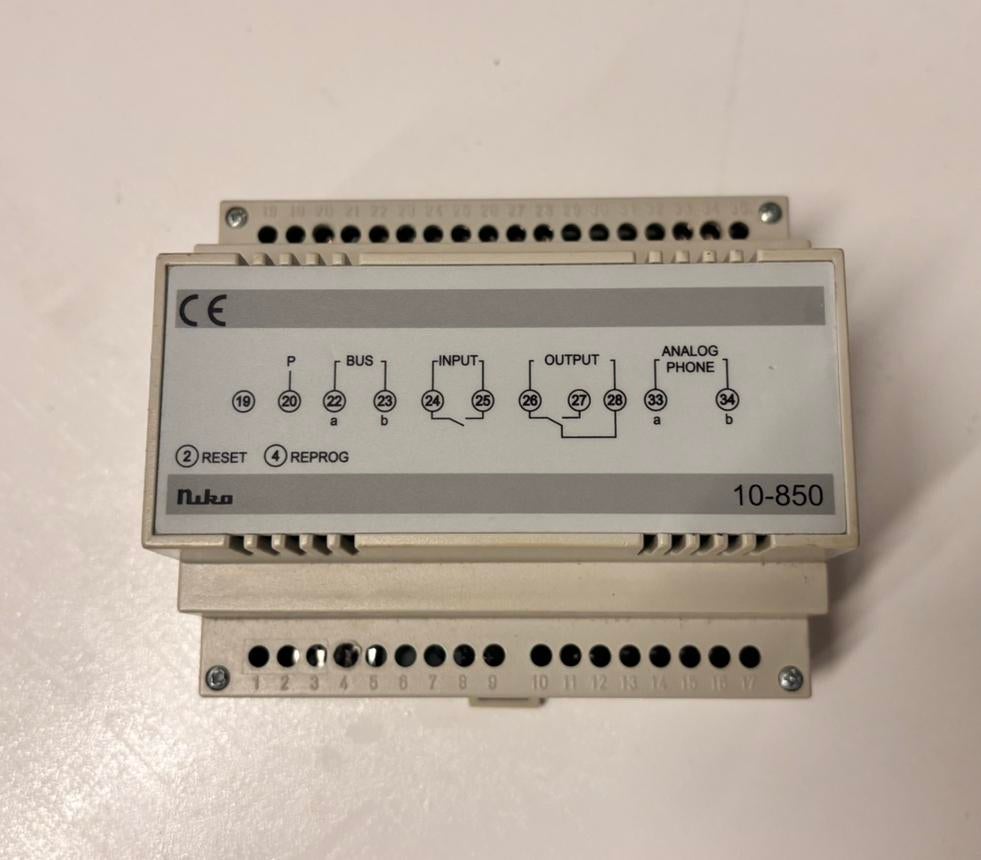 Niko toegangscontrole - telefooninterface (10-850), Ophalen of Verzenden, Zo goed als nieuw
