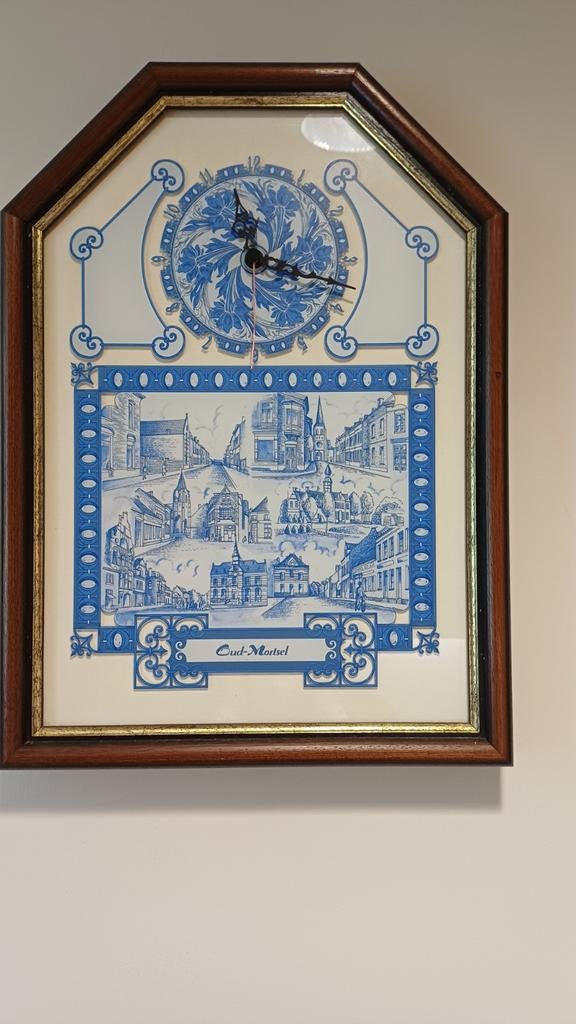Wandklok Mortsel, Huis en Inrichting, Ophalen, Wandklok