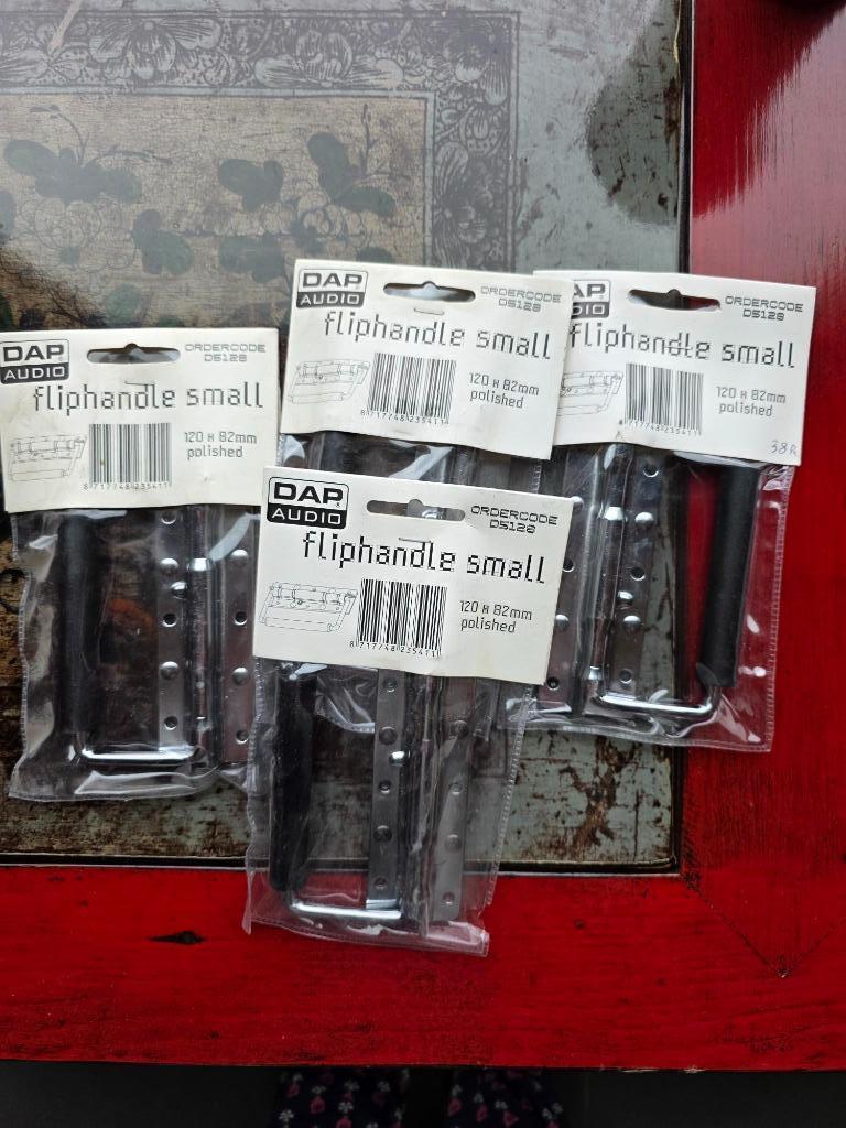 4 flightcase-handgrepen van 120 x 82 mm, Verzenden, Nieuw, Overige instrumenten, Flightcase
