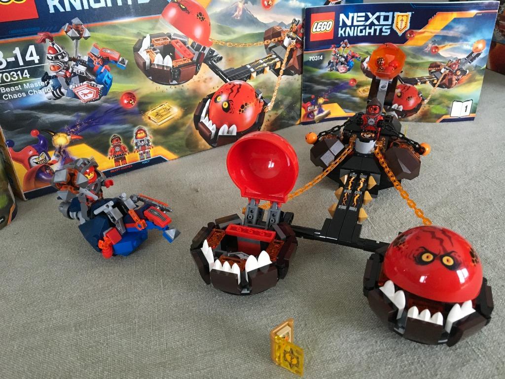 LEGO Nexo Knights - 70314 - Beast Master's Chaos Chariot, Enlèvement, Utilisé, Ensemble complet, Lego