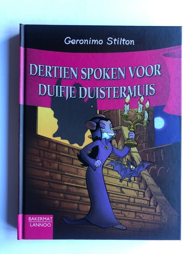 Geronimo Stilton(44): Treize fantômes pour pigeon dark Mouse, Livres, Fiction général, Comme neuf, Geronimo Stilton, Enlèvement ou Envoi