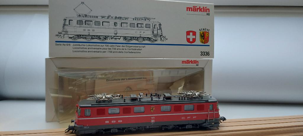Marklin 3336 Ae 6/6 SBB Genève, Neuf, Analogique, Enlèvement ou Envoi, Courant alternatif