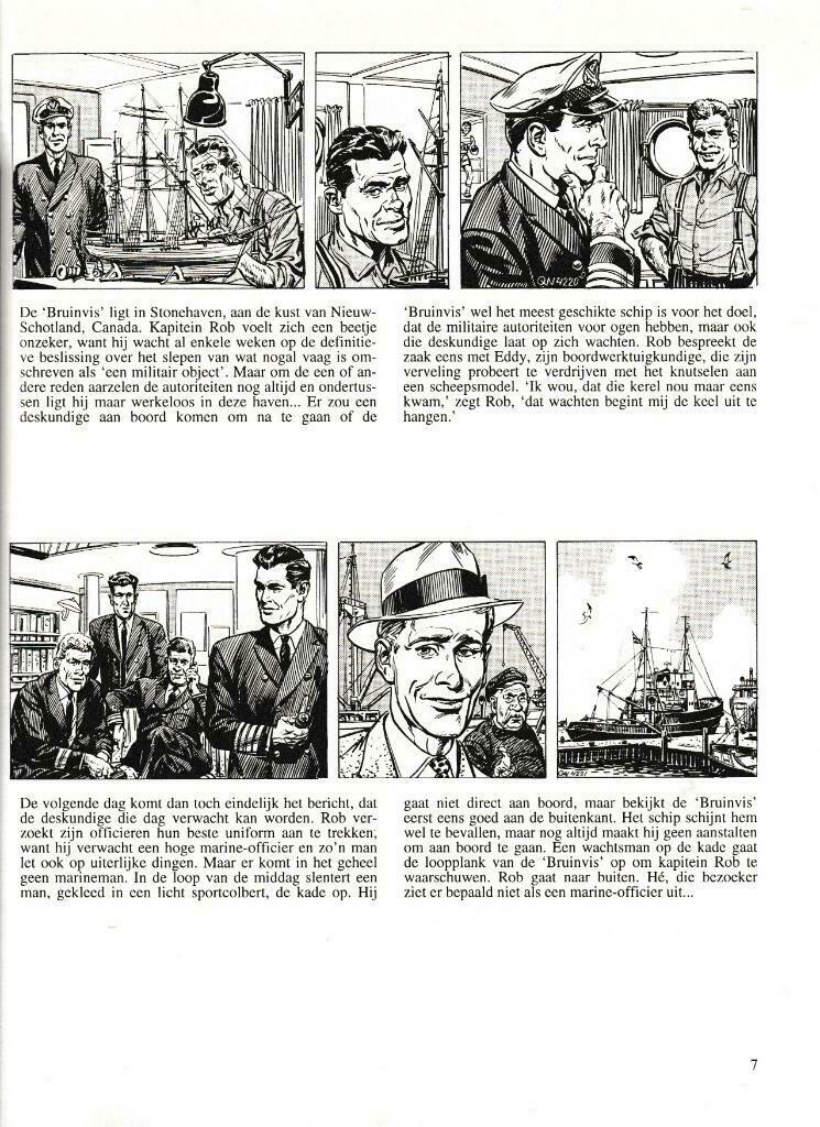 Strip : "De avonturen van Kapitein Rob deel 31"., Envoi