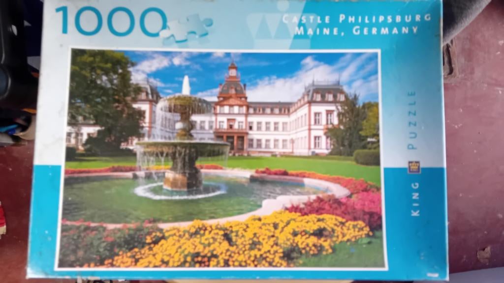 Puzzle du château allemand, Enlèvement ou Envoi, 500 à 1500 pièces, Utilisé, Puzzle