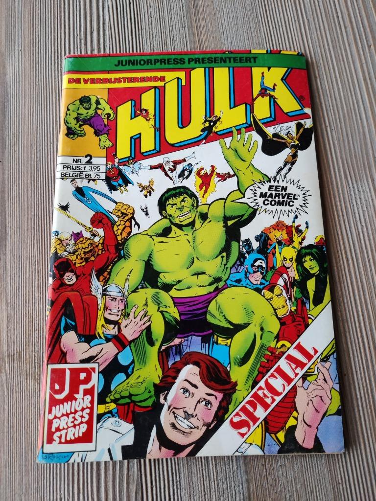de Verbijsterende Hulk nummer 2 (Juniorpress), Boeken, Stripverhalen, Ophalen of Verzenden, Gelezen