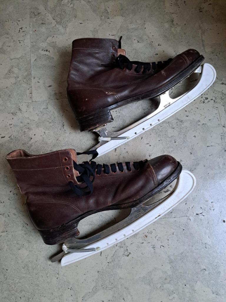 oude ijsschaatsen, Sports & Fitness, Enlèvement, Utilisé, Patinage artistique