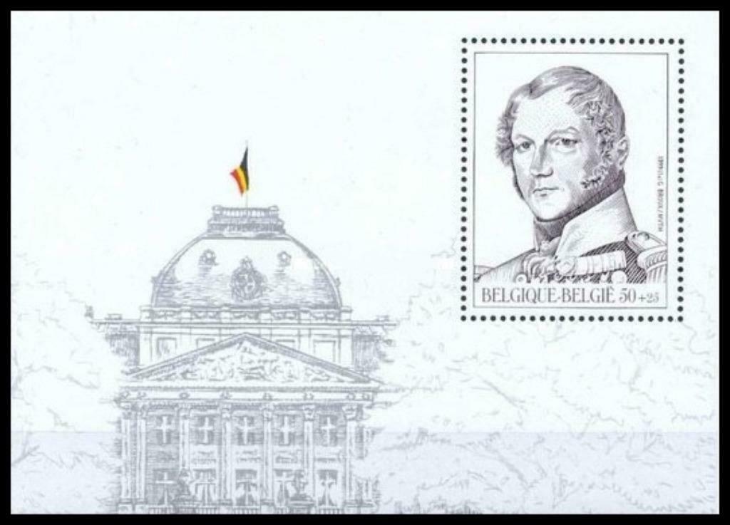 BL78 Feuillet Timbre La Dynastie Belge Léopold Ier, Enlèvement ou Envoi, Timbre-poste, Neuf