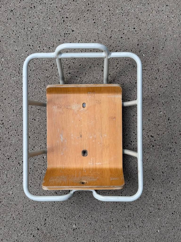 Vanmoof X2 mandje vooraan wit en bamboe, Fietsen en Brommers, Ophalen of Verzenden, Gebruikt, Overige typen, Vanmoof