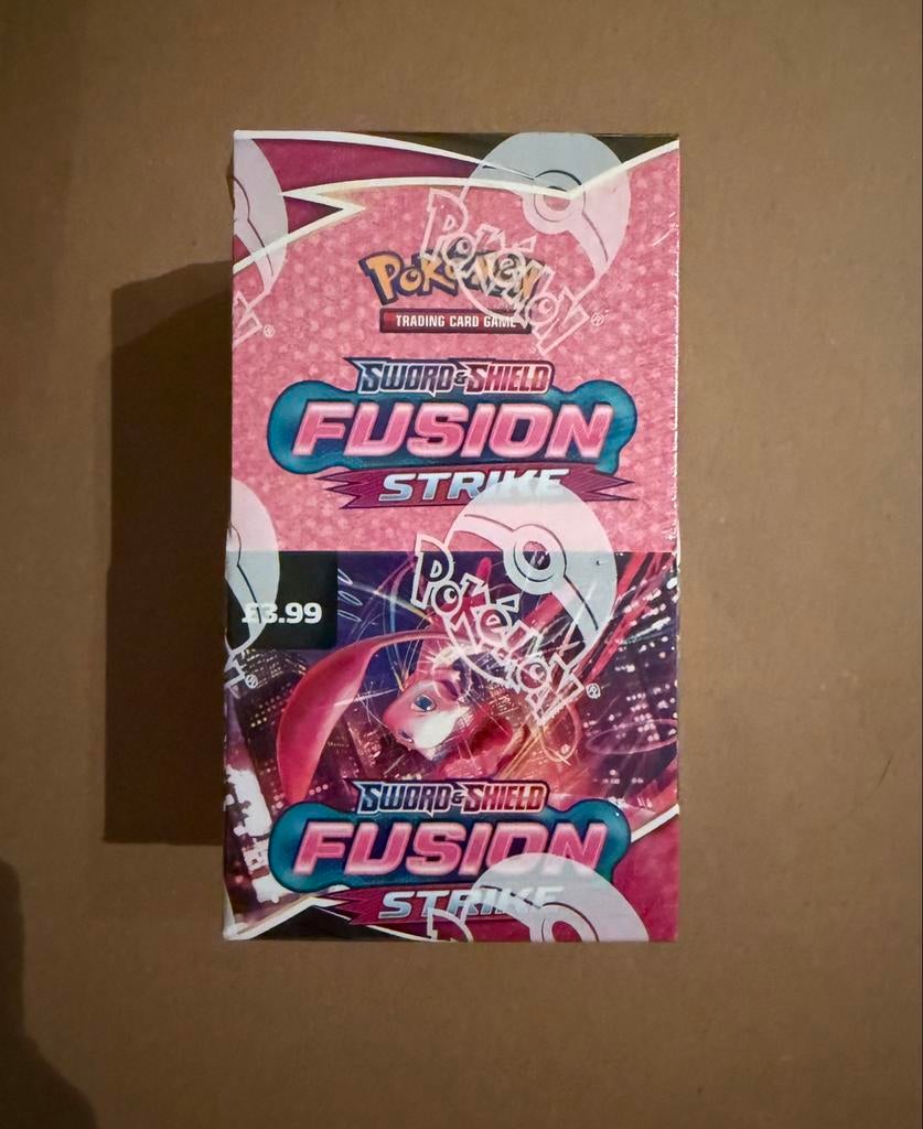Pokémon Fusion Strike halve boosterbox (18 packs), Enlèvement ou Envoi, Neuf