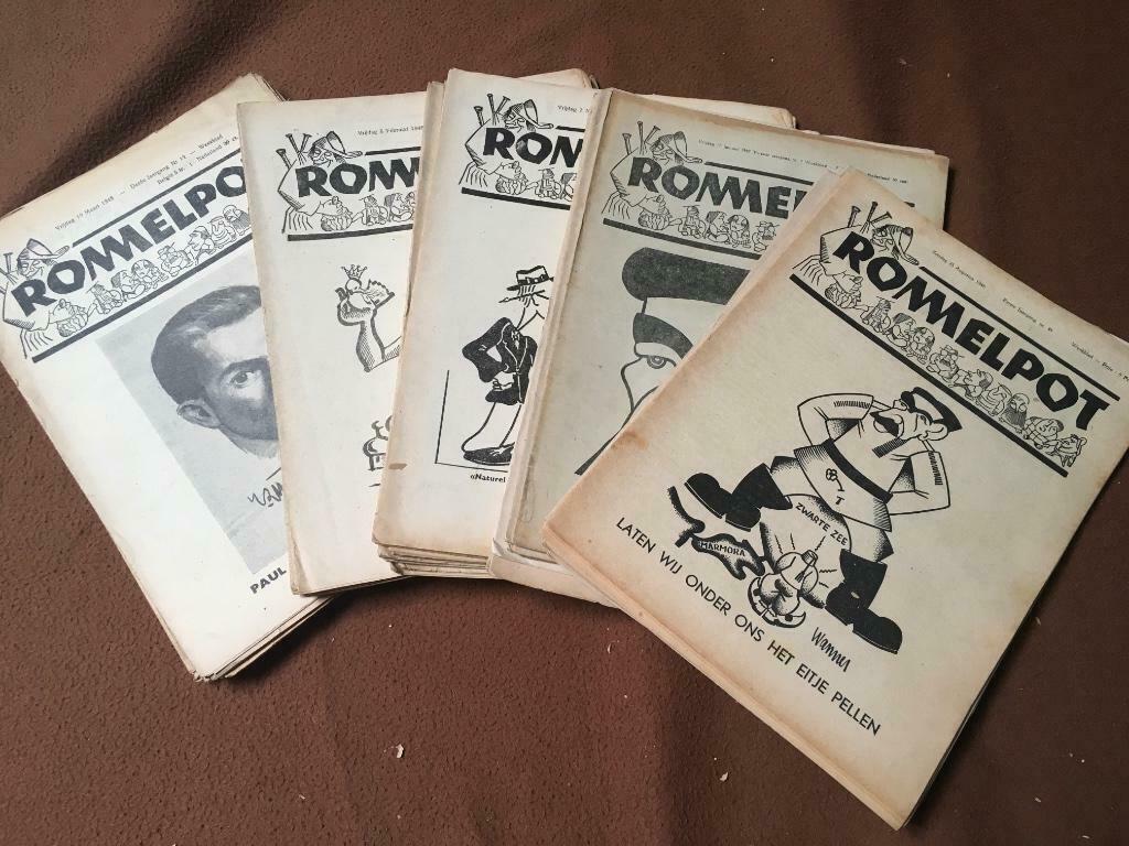 Rommelpot  (1945-1949), Collections, Revues, Journaux & Coupures, Journal ou Magazine, 1940 à 1960, Enlèvement