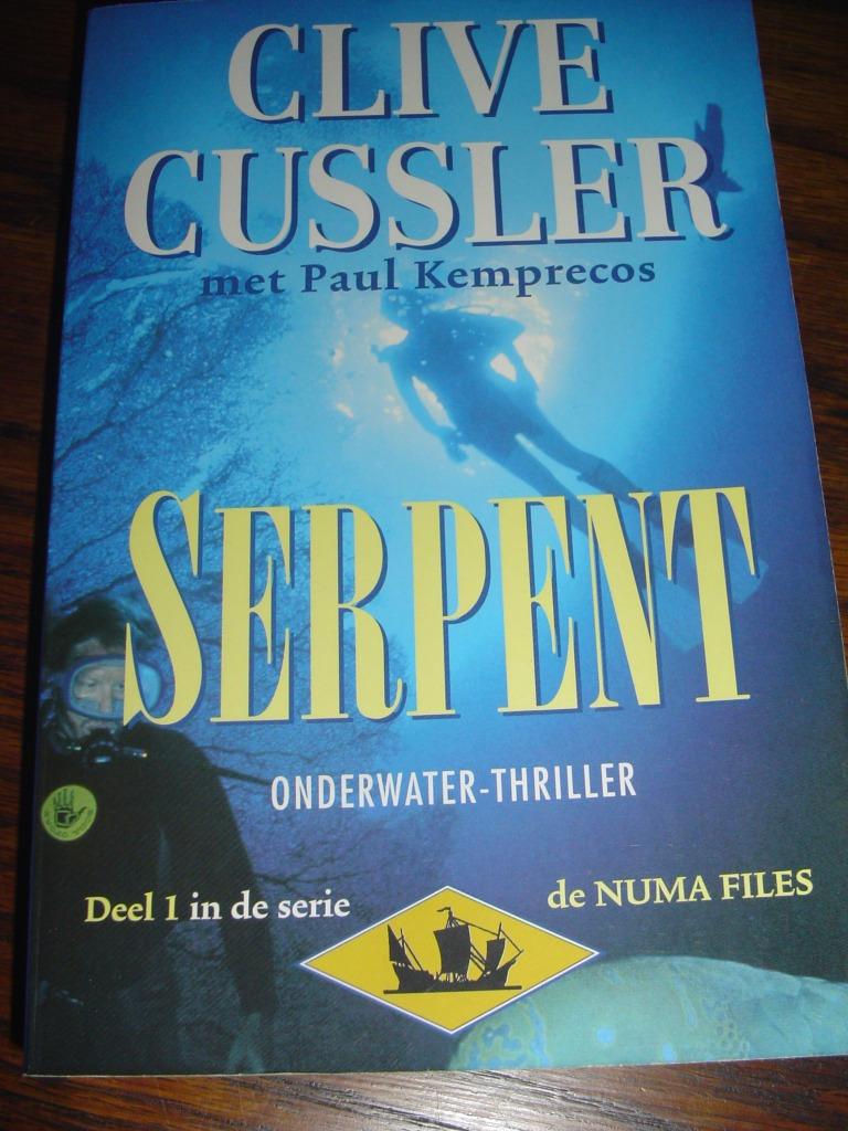 Serpent - Clive Cussler, Boeken, Thrillers, Gelezen, Amerika, Ophalen of Verzenden