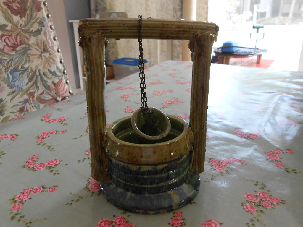 waterput in oud Vlaams aardewerk, Ophalen of Verzenden