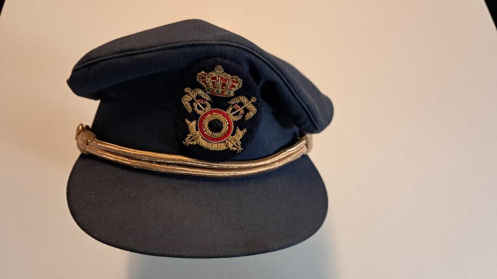 BELGIQUE - KEPI OFFICIER DOUANES, Enlèvement ou Envoi, Autres, Casque ou Béret