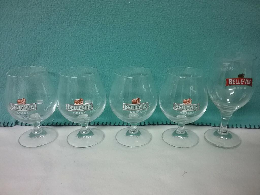 Verres à bière Belle Vue, Collections, Enlèvement ou Envoi, Comme neuf