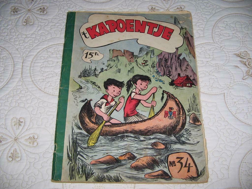 t Kapoentje nr 34 - eerste druk, Eén stripboek, Verzenden, Gelezen