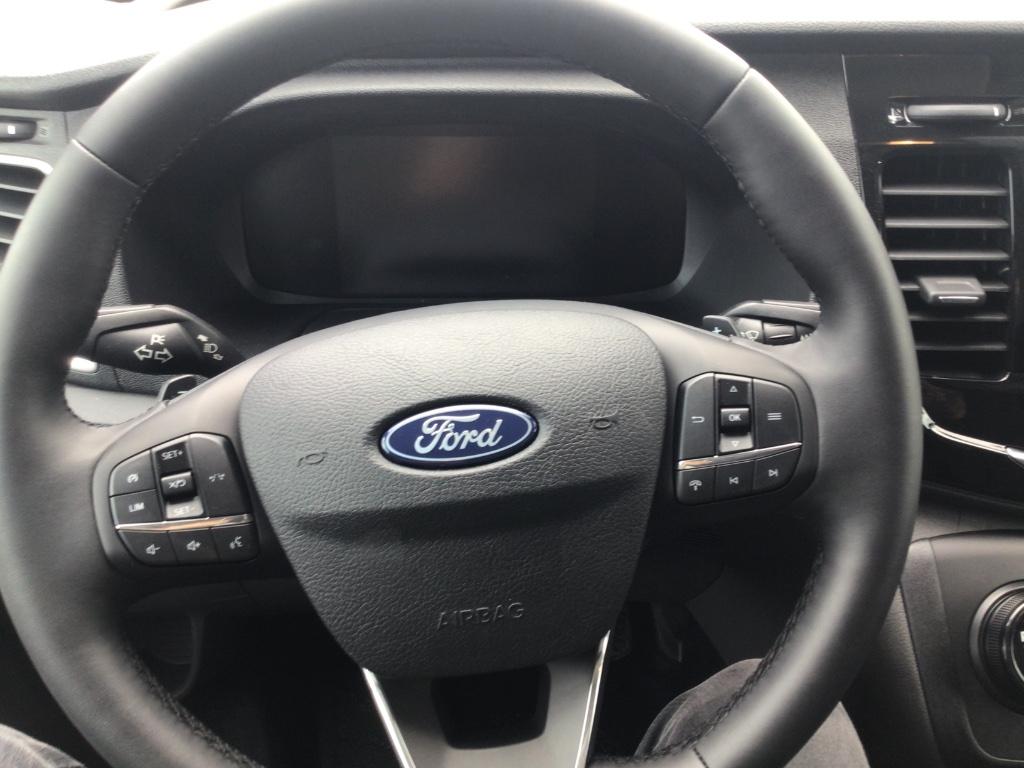 ford transit l3h2 130pk automaat 2025 10km full/option, Stof, Euro 6, 4 cilinders, Zwart