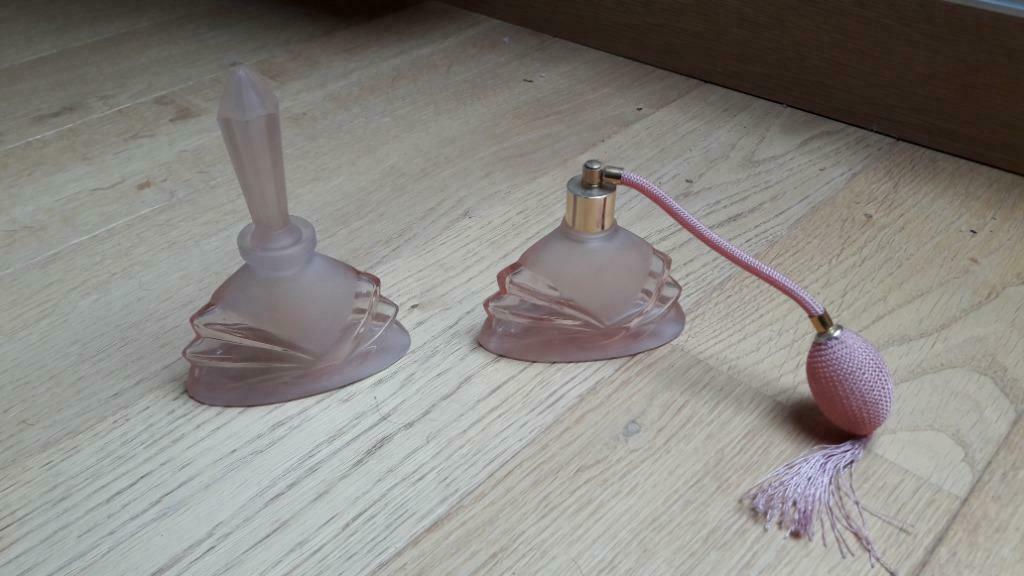 Ensemble de deux flacons à parfum anciens, Ophalen of Verzenden