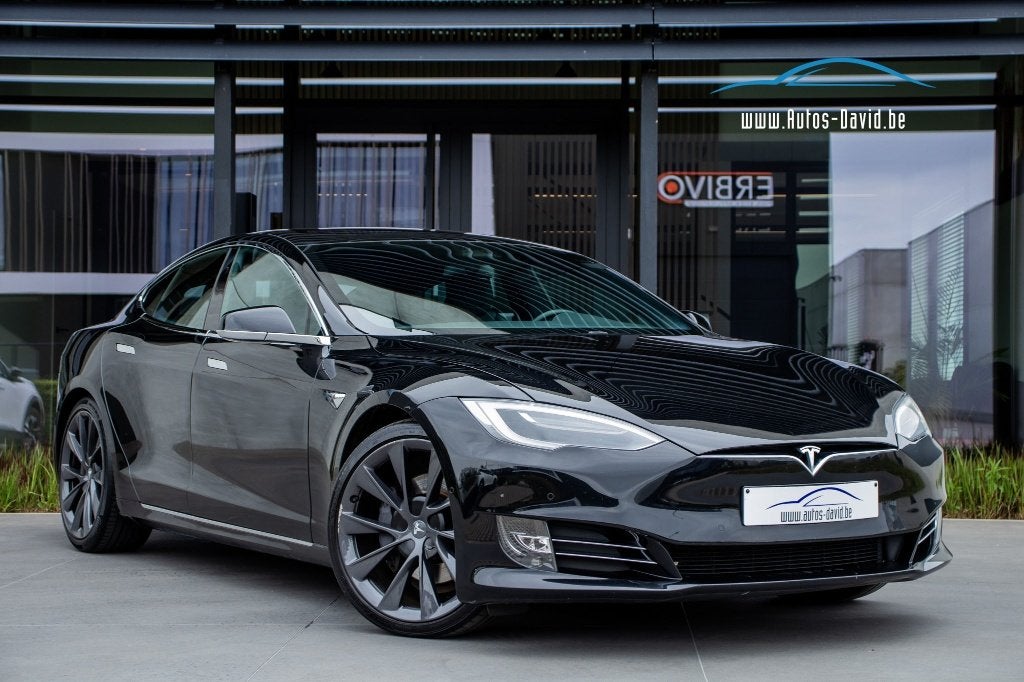 Tesla Motors Model S 100D DualMotor AWD / AUTO-PILOT, Auto's, Automaat, Zwart, Model S, Zwart